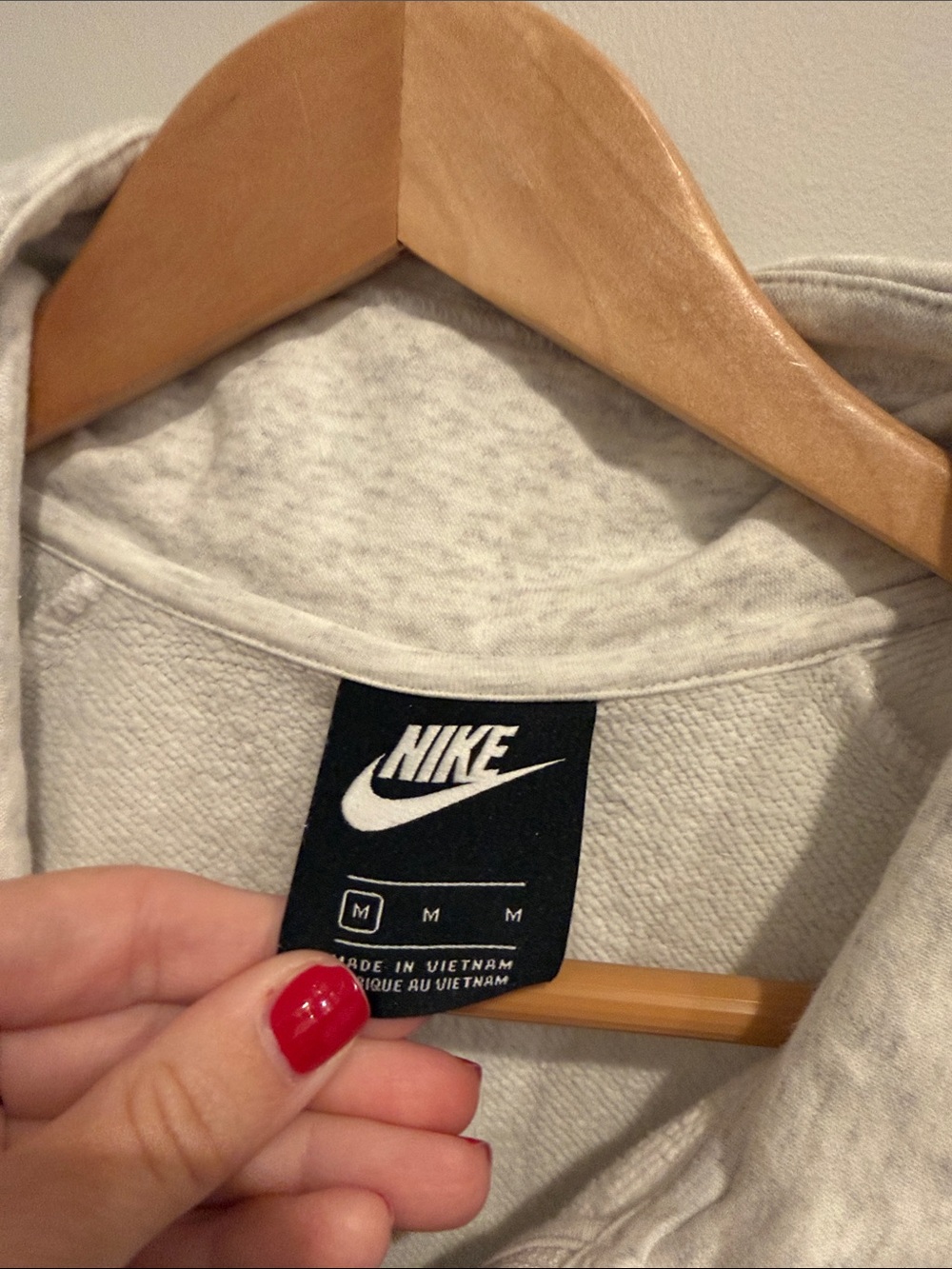 Nike Women’s Sportswear Club 1/2-Zip Fleece Top - Picture 2 of 5
